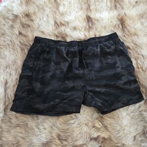 Municipal XXl Athletic Black Camouflage Shorts